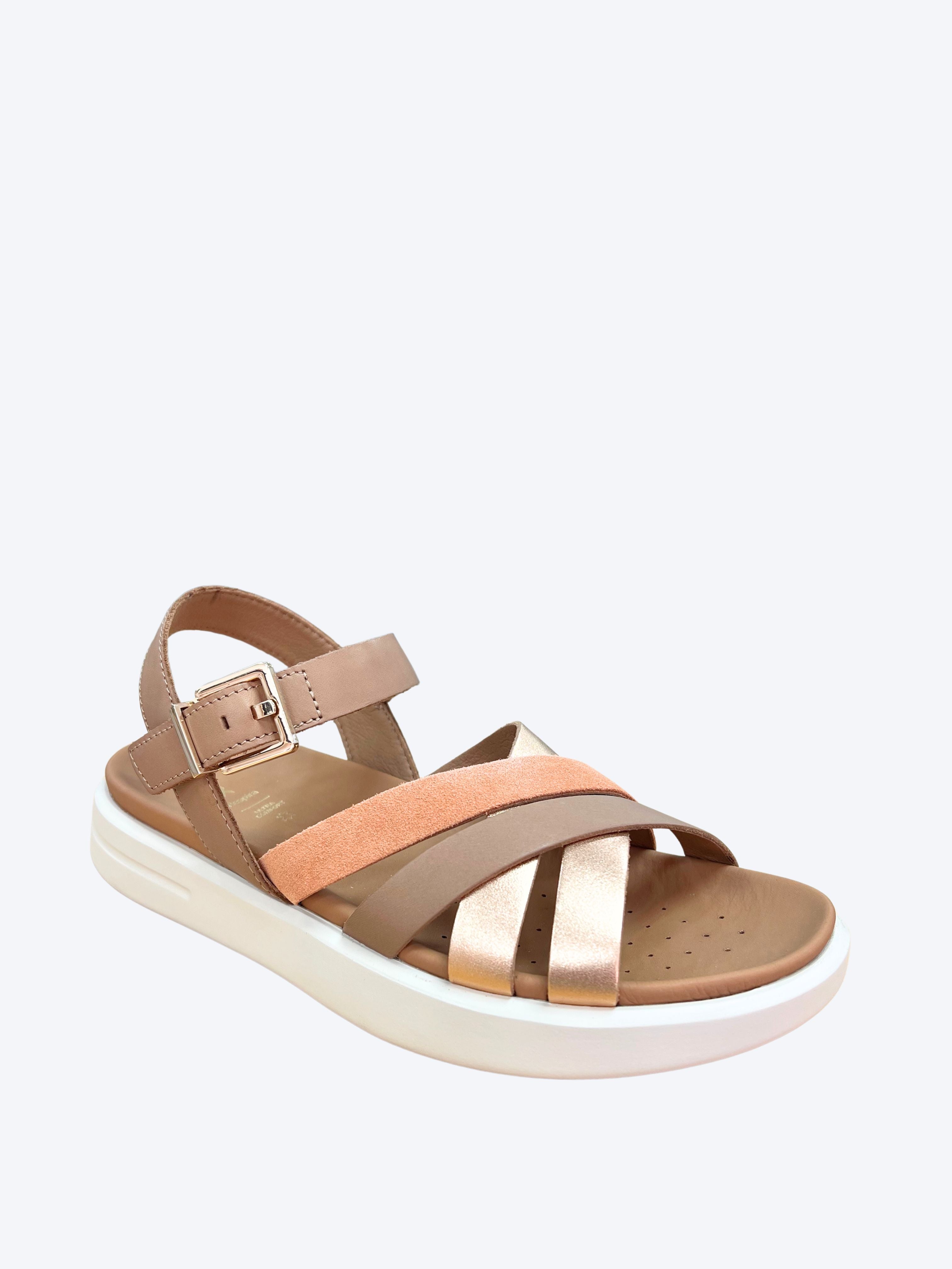 Sandalia Piel Confort Mujer Geox
