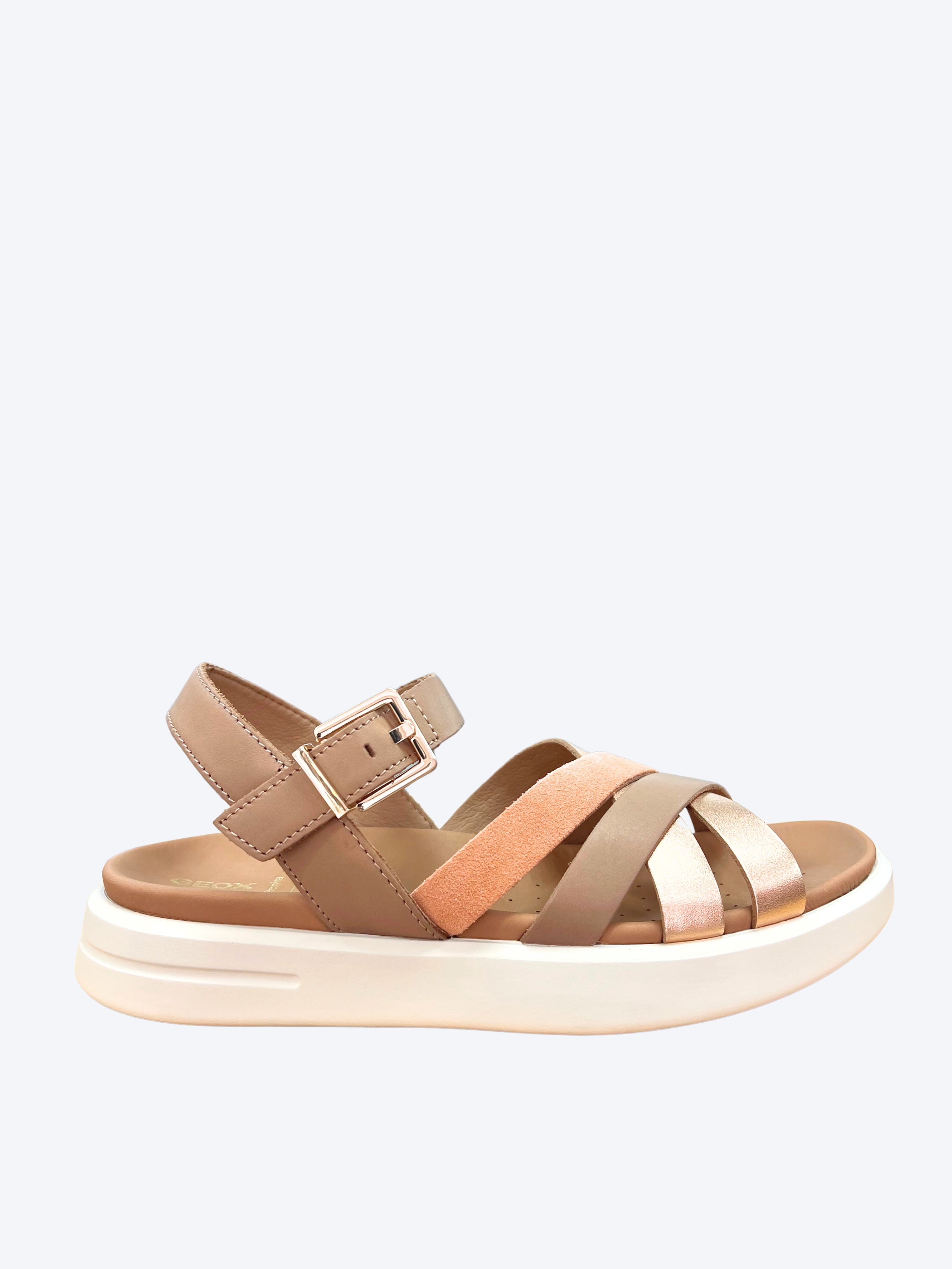 Sandalia Piel Confort Mujer Geox