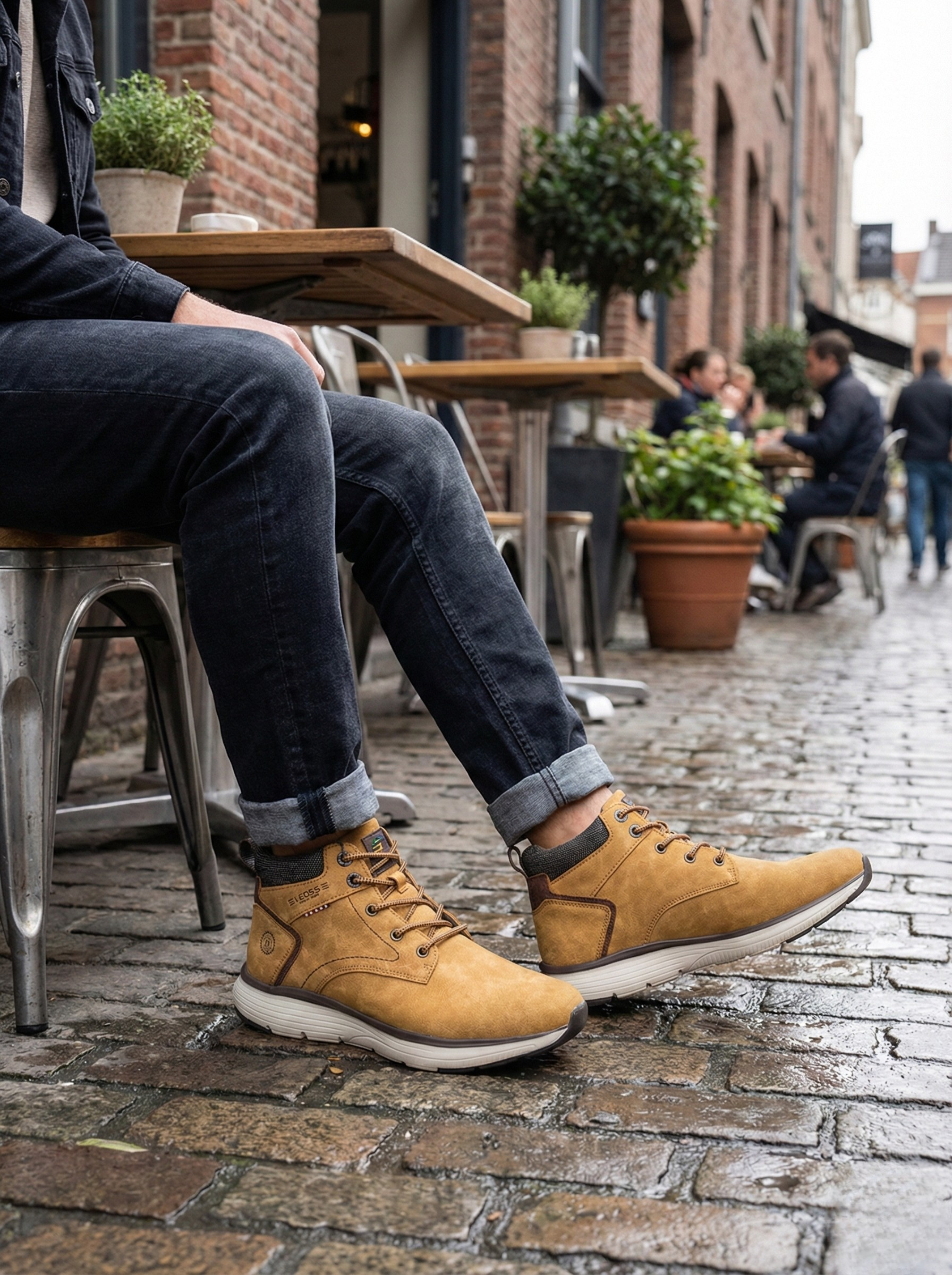 BOTÍN HOMBRE CASUAL LEOSS MU9558-7