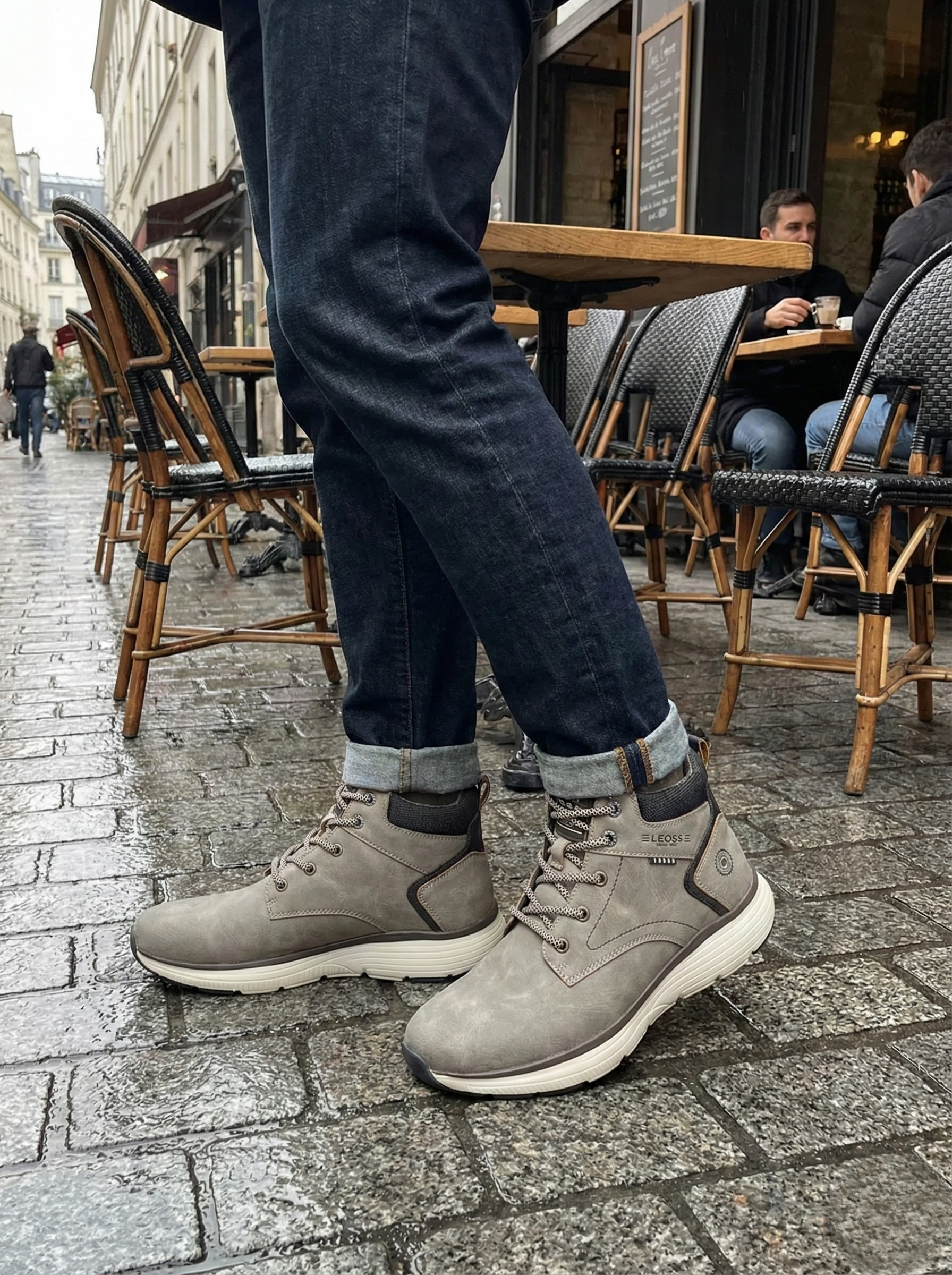 BOTÍN CASUAL PARA HOMBRE LEOSS MU9558-9