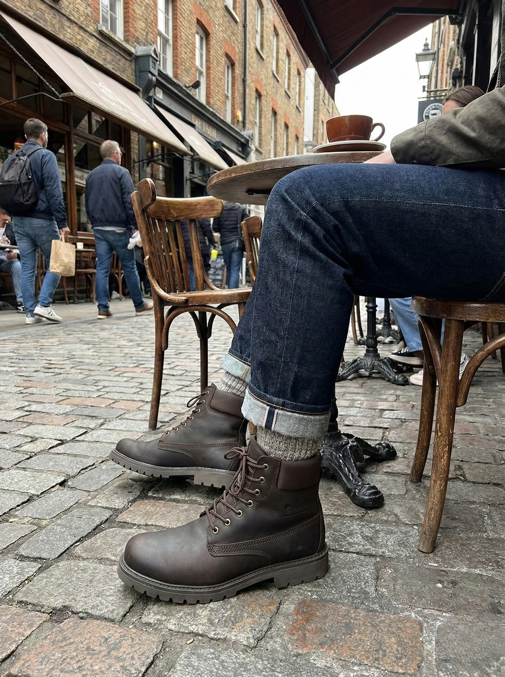 BOTÍN HOMBRE PIEL OSCURO RIVERTY