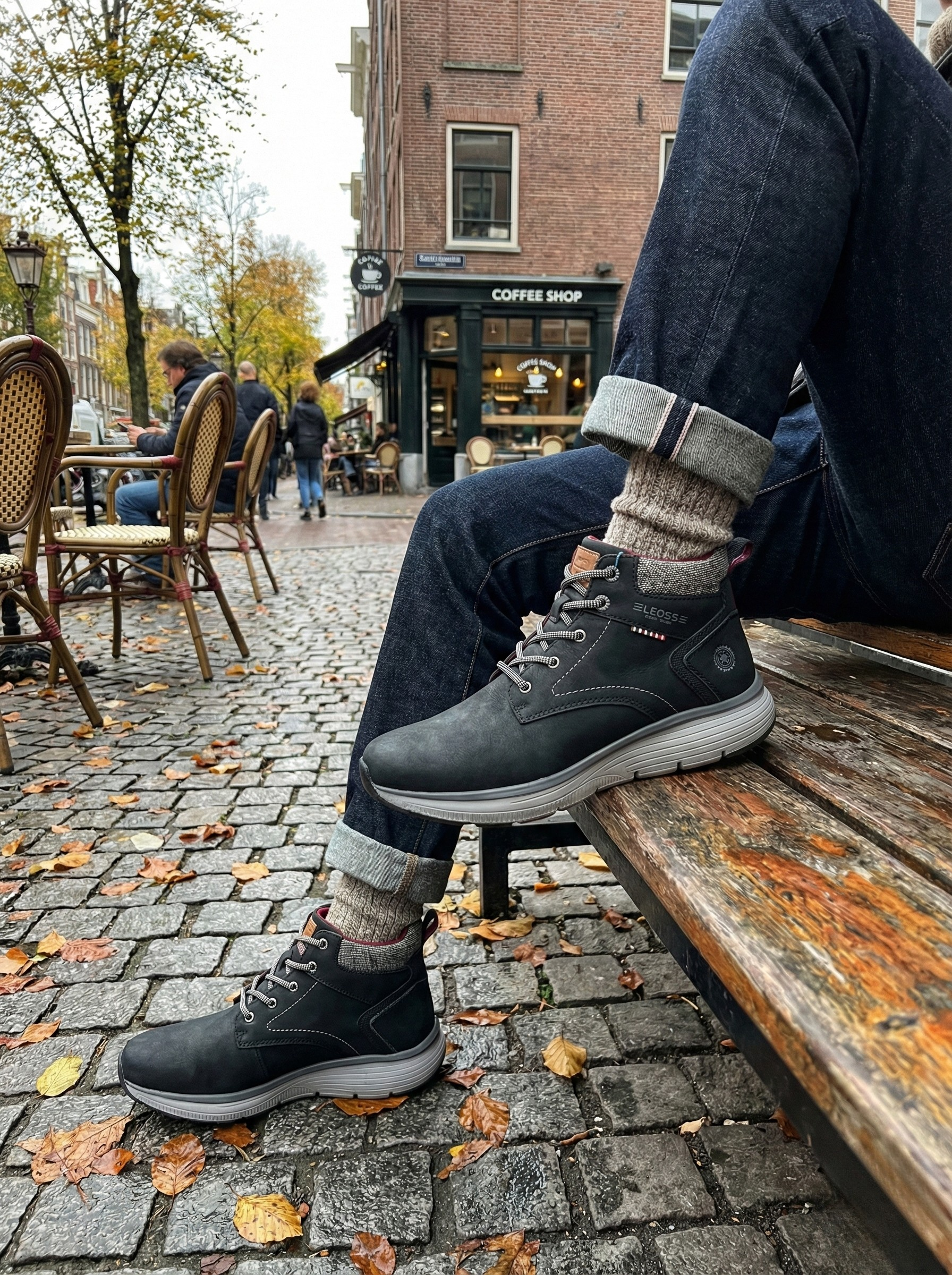 BOTÍN PARA HOMBRE CASUAL LEOSS MU9558-1