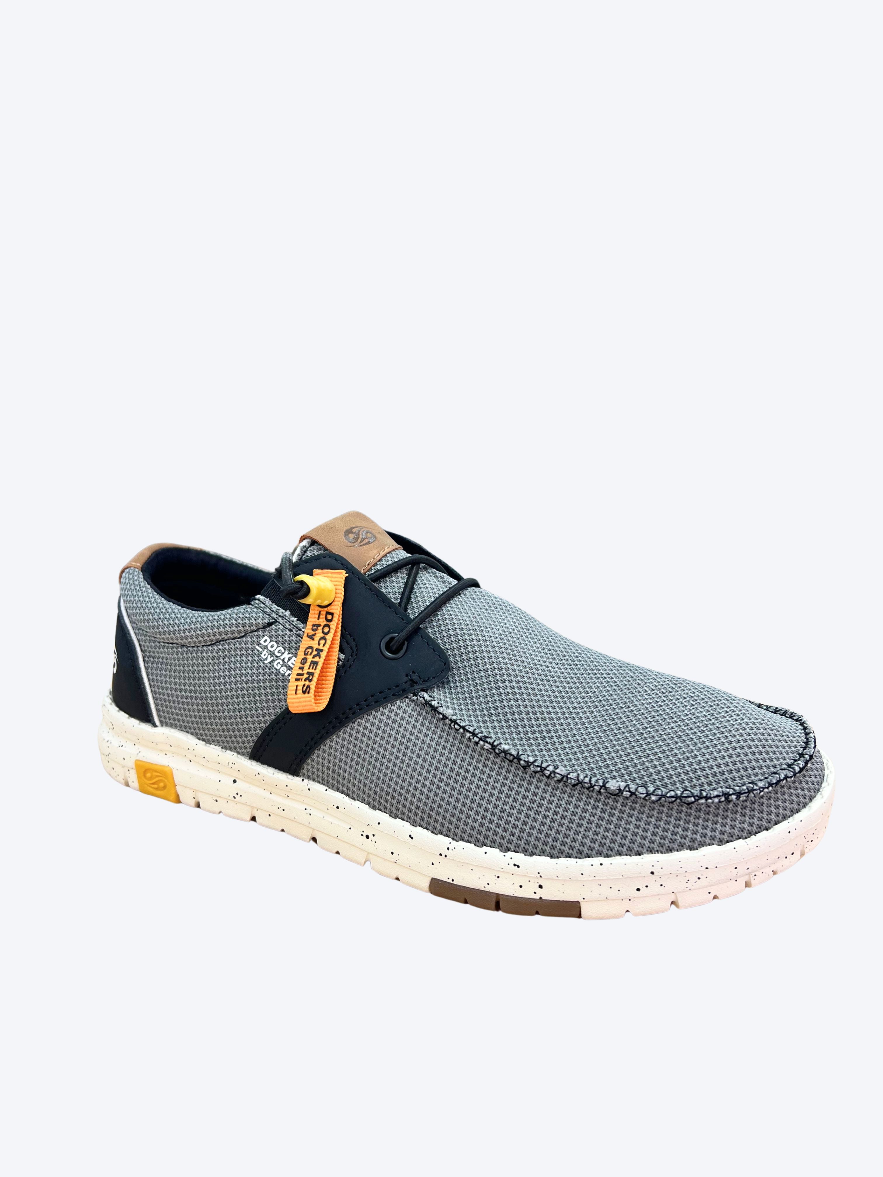 Zapato Dockers Hombre Ligero Transpirable Gris