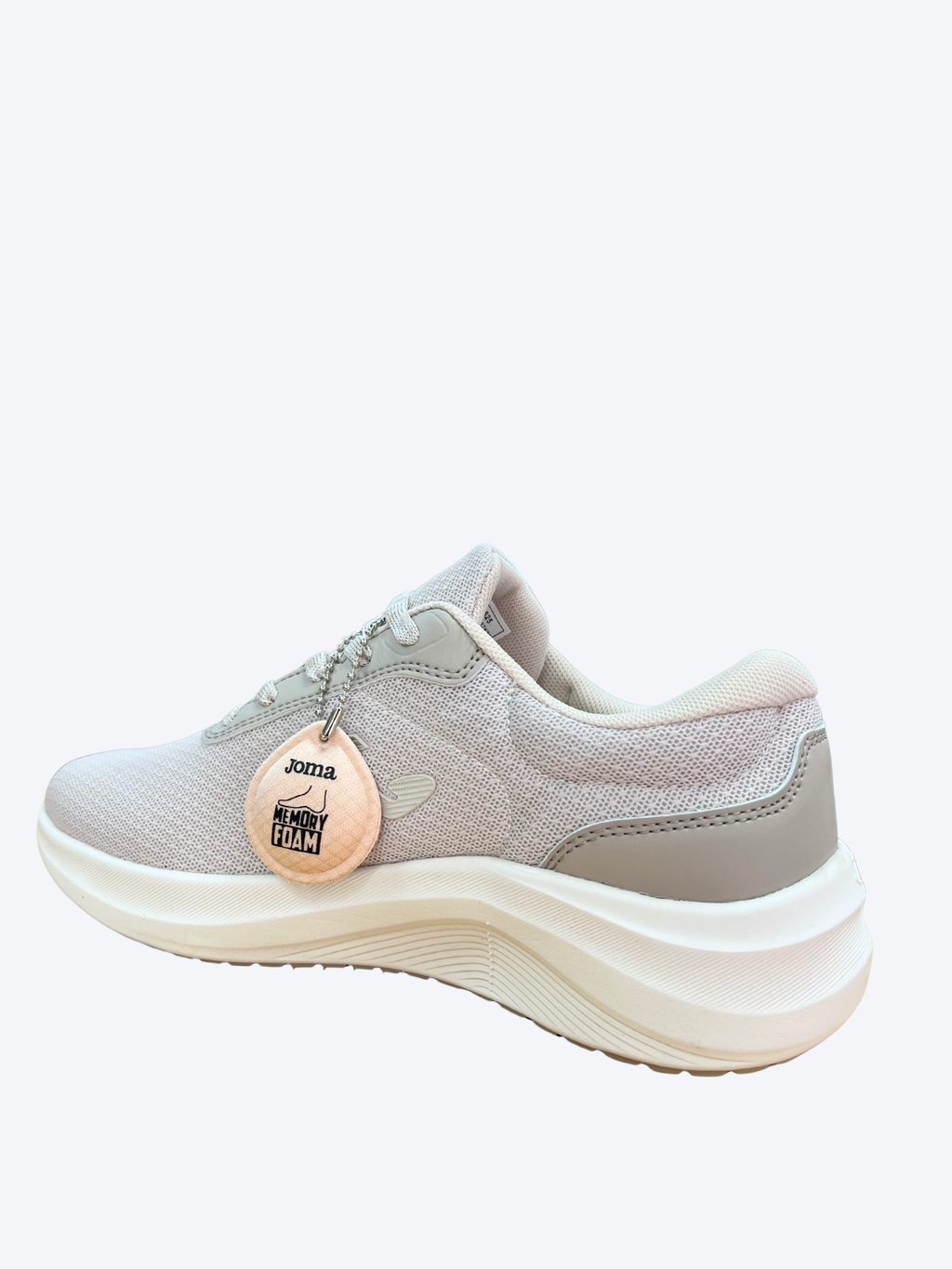 Vista trasera de las zapatillas Joma para mujer con amortiguación Memory Foam y suela cómoda